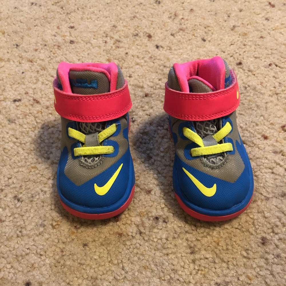 Baby LeBron James Nike sneakers